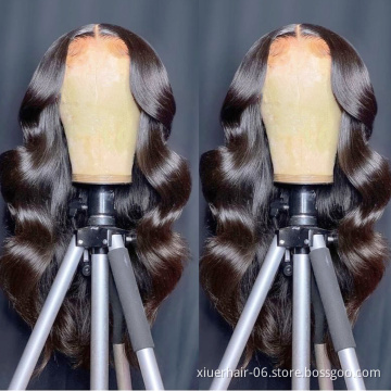 Wholesale Cheap Invisible HD Lace Front Wig,Super Thin HD Transparent Swiss Lace Wig,13x4 13x6 100% Virgin Human Hair Wig